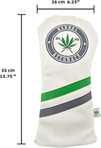 Limited Edition Herbal Accuracy Hybrid Headcover - Tour Quality Golf Club Cover - Style and Customize Your Golf Bag in Saudi Arabia