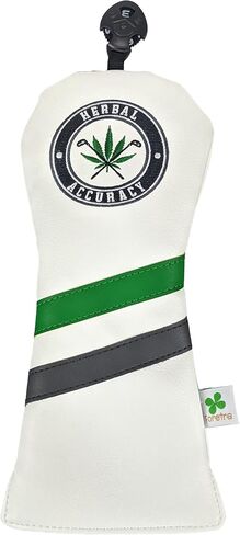 Limited Edition Herbal Accuracy Hybrid Headcover - Tour Quality Golf Club Cover - Style and Customize Your Golf Bag in Saudi Arabia
