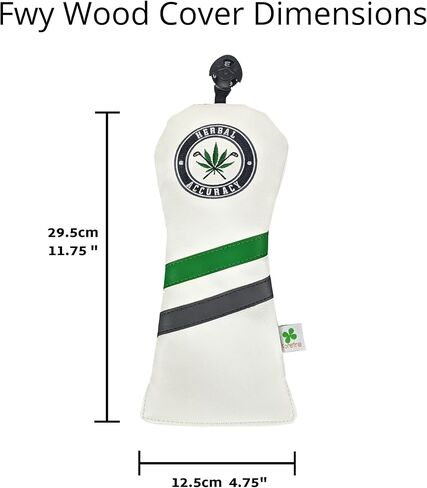 Limited Edition Herbal Accuracy Hybrid Headcover - Tour Quality Golf Club Cover - Style and Customize Your Golf Bag in Saudi Arabia