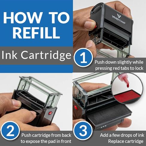 Pending Self Inking Rubber Stamp (Red Ink) - Medium in Saudi Arabia