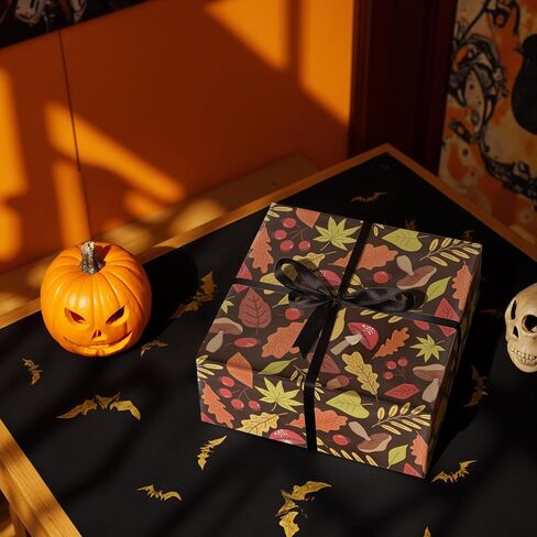 Lezakaa Autumn Deer Pine Fern Frapp Wrappe Roll ، Deers ، Pines ، Shorts ، Autumn Surped ، for Fall Decorities ، and Harvest Season ، Harvest ، Mini Roll ، 17 Int × 16.4 قدم (23.2 قدمًا مربعًا) in Saudi Arabia