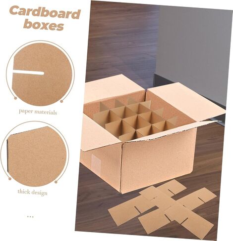 PCS شحن Carton Dividers مربعات الورق المقسوم المقسوم لمقسمات لوحات زجاجية من أجل التعبئة لصناديق التعبئة لصناديق التعبئة. in Saudi Arabia