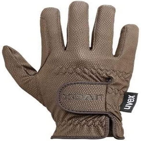 قفازات ركوب الخيل Uvex Sportstyle للنساء والرجال، أزرق، 7.5 - قابلة للتنفس وقابلة للغسل مع إمكانية اللمس in Kuwait