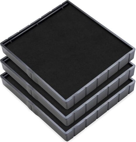 COLOP E/Q43 Non-Toxic, Water Based Premium Replacement Pad for Printer Q43 Stamp - Pack of 3 - Black in Kuwait
