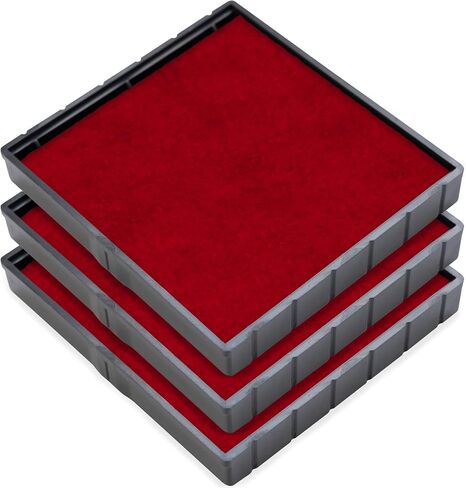 COLOP E/Q43 Non-Toxic, Water Based Premium Replacement Pad for Printer Q43 Stamp - Pack of 3 - Black in Kuwait