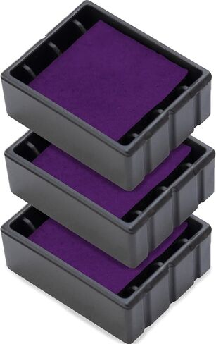 COLOP E/Q43 Non-Toxic, Water Based Premium Replacement Pad for Printer Q43 Stamp - Pack of 3 - Black in Kuwait