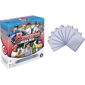 2025 Bowman Baseball - Factory Sealed - Mega Box Baseball Cards & 10 Top Loaders