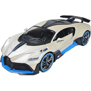 Maisto - 1/24 Scale Model Compatible with Bugatti Divo Replica Sports Car Model 2018 (Matte White)