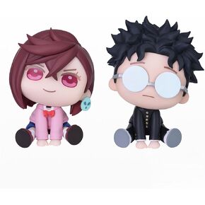 SEGA-QyuruMe TV Anime DAN DA DAN Mini Figure Momo & Okarun (EX)-Blind Box-1 of 2