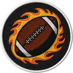 American Football Patch for Clothes – Embroidered Iron on Patch for Backpack Jacket - Fabric Sports Patches for Clothes Souvenirs & Gifts ID45095