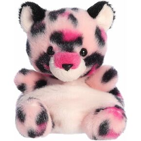 Aurora® Adorable Palm Pals™ Regina Pink Leopard™ Stuffed Animal - Fun Collectible Plush for Kids and Adult Collectors - Perfect for Decorating Rooms and Birthday Gifts - 5 Inches