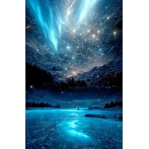 CXYQLC DIY 5D Diamond Painting Kits for Adults Diamond Art Starry Sky Ocean Diamond Painting Full Drill Crystal Rhinestone Embroidery Craft Kits for Home Wall Decor Gifts 11.8x15.7inch