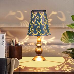 Pearlstar Solar Table Lamps - Leaf Garden Waterproof Cordless Solar Table Lamps for Patio Garden Pathway Yard