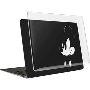 Skinit Case + Skin Compatible with MacBook Air 13in M1 (2021) - Officially Licensed Disney Mickey Mouse Jet Black Design