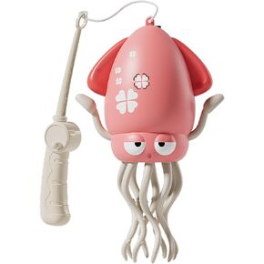 Magic Dancing Octopus Toy, Dancing Squid Toy, Electric Crawling Octopus with LED Lights & Music, Smart Obstacle Avoidance Sensor Toys, Interactive Auto-Dance Squid Gifts for Kids(Green)