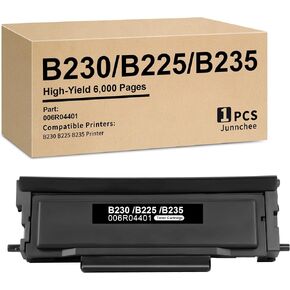 B230/B225/B235 Black Toner Cartridge (006R04401, 6,000 Pages, High-Yield) Replacement for Xerox B230 B225 B235 Printer Ink (Black,1-Pack)