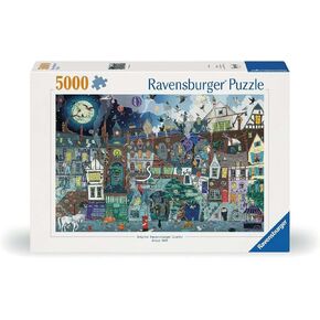 Ravensburger - Fantasy Street - 5000 Piece Jigsaw Puzzle - Stunning Imagery - Beautiful and Intricate - Olde Victorian Street Faire - Premium Quality - Puzzles for Adults