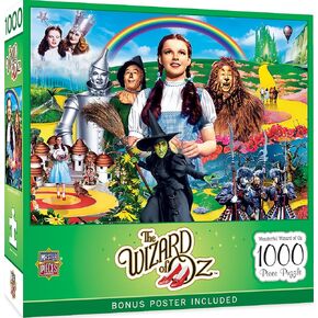 MasterPieces 1000 Piece Jigsaw Puzzle for Adults, Family, Or Youth - Wonderful Wizard of Oz - 19.25"x26.75"