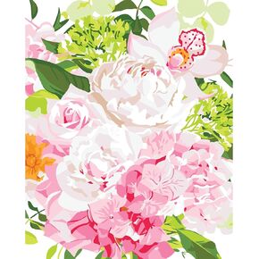 Peonies Paint-by-Number Kit by Artist's Loft - Paint by Numbers Kits for Kids and Adults - 1 Pack