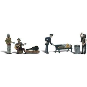 Woodland Scenics Park Bums HO Scale