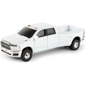Truck 1/64 Ram 3500 Die-cast Dually Pickup, White, Collect N Play by ERTL