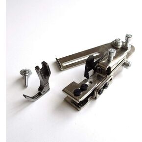 Adjustable Zipper Guide Attachment + Zipper Foot for Juki Ddl-8500 8700 Brother Industrial Sewing Machine