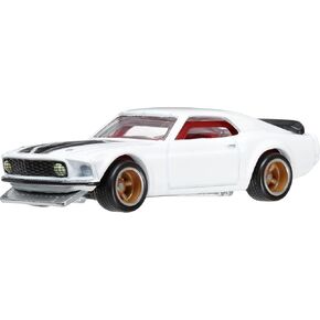 Hot Wheels Toy Car, Premium Fast & Furious 1:64 Scale Die-Cast Ford Mustang Boss for Collectors, Inspired by Fast & Furious Movie Franchise