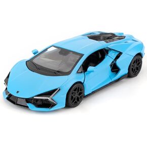 1/36 Lamborghini Reventon Toy Car, Model Car with Pull Back Function, Model Toys with Open Door, Suitable for Collection and Gift for Kids Toys (Blue)
