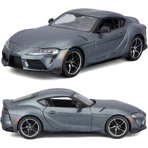 1/24 Model Car for Toyota Supra GR Static Die Cast Vehicles Collectible Model Car 32917 (Red)