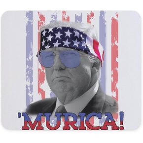 CafePress President Donald Trump Murica Vintage US Mousepad Non-Slip Rubber Gaming Mousepad