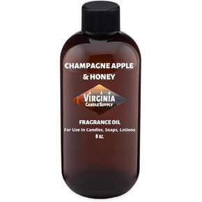 Champagne Apple & Honey Fragrance Oil (Our Version of The Brand Name) (8 oz Bottle) for Candle Making, Soap Making, Tart Making, Room Sprays, Lotions, Car Fresheners, Slime, Bath Bombs, Warmers……