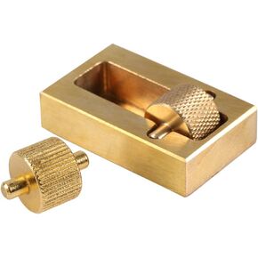 Top Dye Roller, Unique Dye Roller Adjustable Brass with Rollers for Straps for Belts