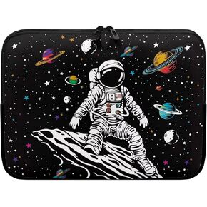 Van Gogh Starry Night Laptop Sleeve for Women, Computer Bag Tablet Carrying Case Cover Briefcase Fits Up to 17 Inch Tablet/Notebook, Portable Zipper Laptop Bag for Travel/Business/School