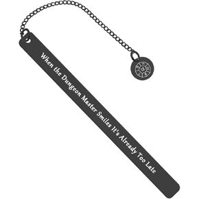 Dungeons and Dragons Gifts DND Bookmark When The Dungeon Master Smiles It's Already Too Late Bookmark Dungeon Master Gift RPG Gamer Gift DND Player Gift DM Fans Gift