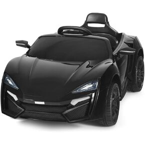 Honey Joy Ride On Car ، Jaguar F-Type ، 12 فولت مركبة تعمل بالبطارية مع التحكم عن بعد ، تعليق الربيع ، الأبواب المزدوجة ، الأضواء ، مركبة كهربائية 4 عجلة للأطفال ، هدية للفتيات الفتيات (الوردي) in Saudi Arabia