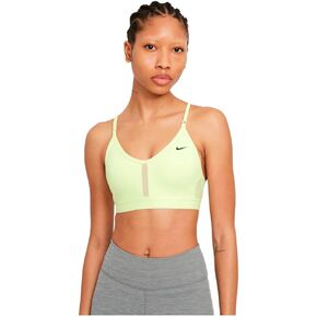 حمالة صدر رياضية للنساء من Nike Dri-FIT Indy مزودة بشعار (as1، Alpha، l، Regular، Regular) أزرق in Kuwait