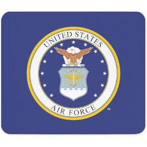CafePress Air Force USAF Emblem Mousepad Non-Slip Rubber Gaming Mousepad