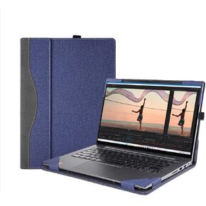 2025 New Laptop Cover Case for 16 inch Lenovo IdeaPad Slim 5 16AHP10 16ARP10 16IRH10 & 16'' IdeaPad Pro 5/5i Gen9 &for 16'' IdeaPad Slim 5i Gen9 Series Sleeve,PU Material Protective Bag (Dark Blue)