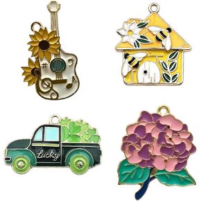 4pcs Funny Needle Minder, Magnetic Needle Nanny Needlework Accessories, Car,Guitar, Cute Flower,House Needle Minders