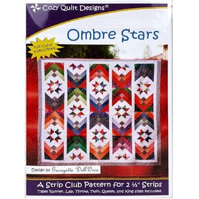 Cozy Quilt Designs Ombre Stars Pattern