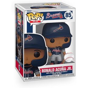 Pop Baseball: Braves - Ronald Acuna Jr. Vinyl Figure Collectibles Included with Box Protector Compatible for Funko