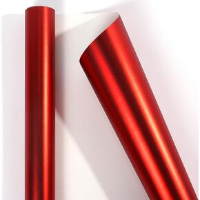 Gift Wrapping Paper Matte Metallic Green Wrapping Paper, Solid Color Paper, Wrapping Paper Roll, Perfect for Wedding, Valentine's Day, Birthday, Christmas, Baby Shower (17 Inches X 32.9 Feet)