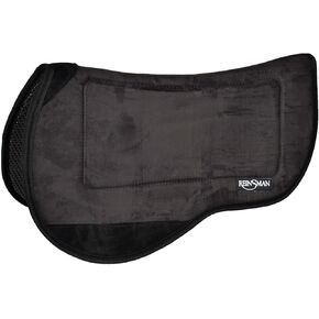 Reinsman Tacky Too Contoured Trail Pad - Black Microsuede in Saudi Arabia