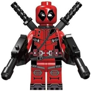 Minifigure Action Figure with Extra Weapons by A&M Prime Supplies