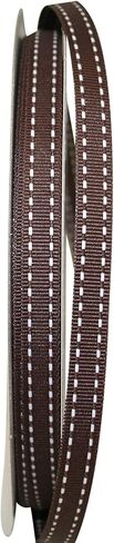 الشريط الشريط grosgrain السرج الشريط ، 3/8 بوصة × 50 ياردة ، بني in Kuwait