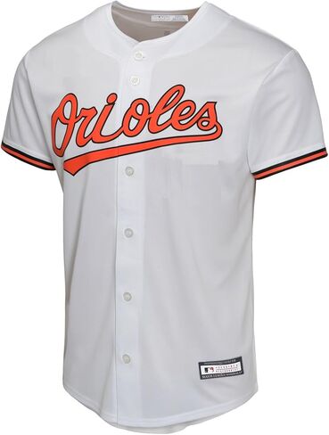 OuterStuff Adley Rutschman Baltimore Orioles MLB Kids Youth 8-20 White Home Player Jersey in Kuwait