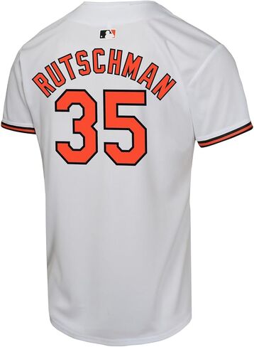 OuterStuff Adley Rutschman Baltimore Orioles MLB Kids Youth 8-20 White Home Player Jersey in Kuwait