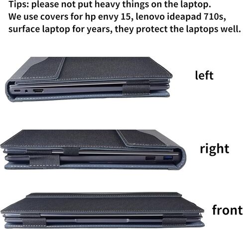 غطاء حالة الكمبيوتر المحمول لـ Lenovo IdeaPad 5 Pro Gen 6 7 8 16 Inda/IdeaPad Slim 5i Pro 16 2023 [ليس نماذج أخرى] دفتر كمبيوتر محمول حقيبة الكمبيوتر الواقية من الجلد (16 بوصة ، أزرق) in Kuwait