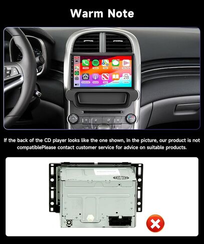 【2G+64G】 لـ Chevy Malibu 2009 2010 2011 2012 2013 2014 راديو ستيريو للسيارة مع شاشة لمس 9 بوصات HD IPS/Android Auto/MirrorLink/BT/HiFi/16EQ/GPS/WiFi/4G/AHD كاميرا خلفية in Saudi Arabia