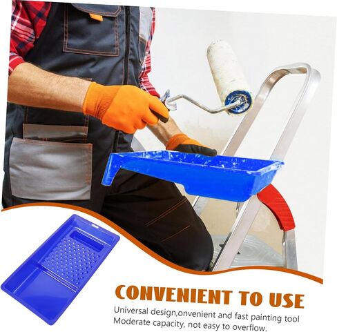 POPETPOP Paint Tray Plastic Paint Tray for Walls Ergonomic Design for Projects and in Saudi Arabia